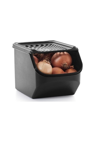 Tupperware Soğan/sarımsak Saklayıcı 3l Siyah