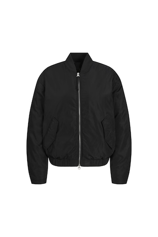 Jack & Jones Kadin Beyzbol Yaka Uzun Kollu Bomber Ceket - Bree - 12299835 Siyah