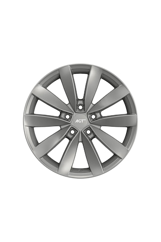 Agt Wheels 18 İnç 5 100 Et35 Metalik Gri Jant Takımı J-4630