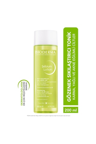 Sebium Karma Ve Yağlı Ciltler İçin Gözenek Sıkılaştırıcı Tonik 200 Ml & Bakım Kremi 30 Ml