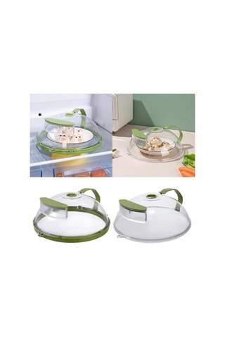 Mikrodalga Fırlatma Kapak Koruyucusu Su Depolama Kutusu Mikrodalga Plaka Kapak Koruma Kapağı Ahşap