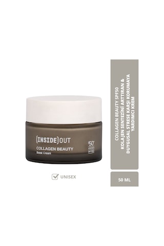 Inside Out Colagen Beauty Boost Cream SPF50+ 50 ML