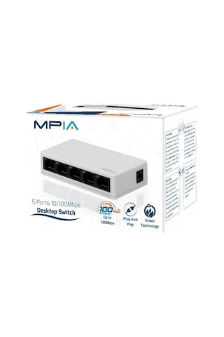 Concord MPIA S5 5 Ports 10/100 Mbps Masaüstü Switch