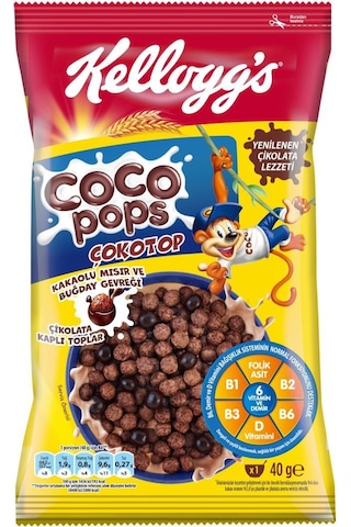 Kellogg's Coco Pops Çokotop 24 x 40 G