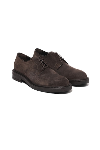 Cacao Dark Brown Oxford Klasik Erkek 1056 - Moss Dino Draghi Derby Kahverengi