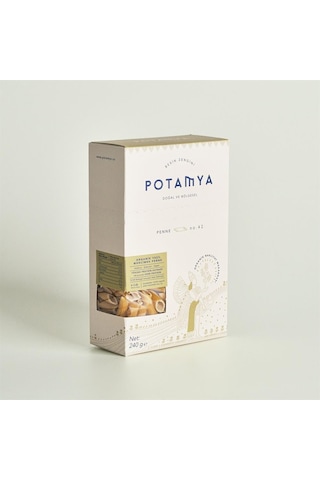 Potamya Organik Yeşil Mercimek Penne 240 G