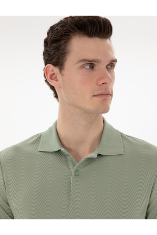 Pierre Cardin Erkek Çağla Tişört 50310233-vr016 Çağla