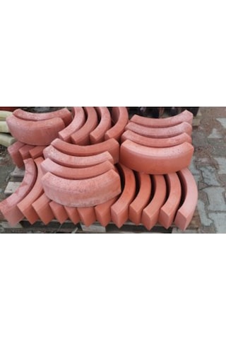 Dekoratif Plastik Taş Kalıbı Ağaç Çevresi Bordürü (5 Adet)