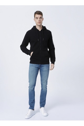 Only & Sons Kapüşonlu Siyah Erkek Sweatshirt - 22023816 001