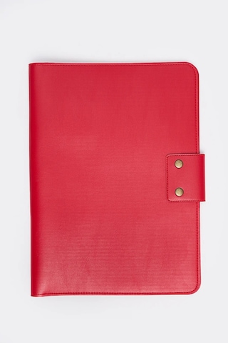 Necati Çanta Apple Uyumlu MacBook Air Pro 13-14 Inç Organizer Evrak & Laptop & Tablet Çantası - Kırmızı Kırmızı