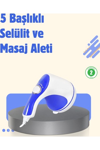 Elektrikli Masaj Aleti 5 Başlıklı Vücut Şekillendirici Diğer