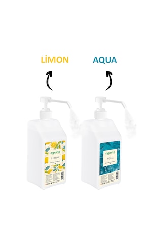 Agarta Püskürtme Valfli 80° Limon Kolonyası 1000 ML