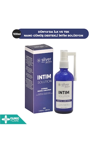 Silverbiotics Intim Erkek Genital Bakım Yıkama Solüsyonu 100 ML