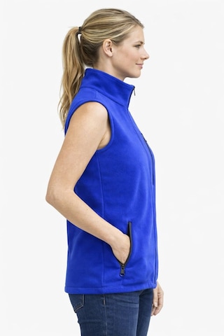 Mekaizen Unisex Polar Yelek Fermuarlı 3 Cepli Yumuşak Polar Kumaş, Sıcak Tutma Özellikli Mavi