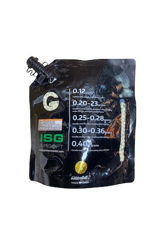 Isgairsoft 0.20g Green Airsoft Tracer Bb 4000adet Kolay Dolum Kapaklı Paket