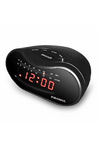 Timezone Q Type Alarmlı Radyolu Dijital Saat