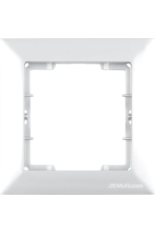 Mutlusan Candela Tekli Çerçeve Beyaz Mutlusan Candela Tekli Çerçeve Beyaz