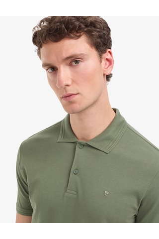 Pierre Cardin Erkek Haki Tişört Basic 50325312-vr027