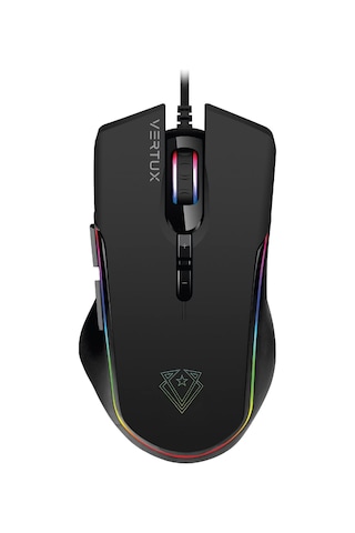 Vertux Oyuncu Mouse Gamecharged Hafif Oyun Özel Led Işıklı 10.00