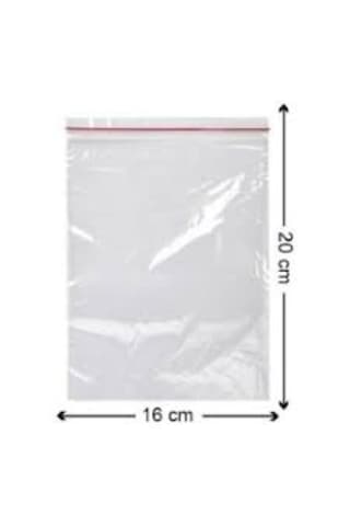 Ethex Kilitli Torba 16 Cm X 20 Cm 600'lü Paket