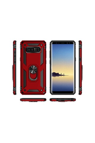 Galaxy Note 8 Kılıf Zore Vega Kapak Mavi
