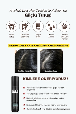 Dashu Mist Daily hair Loss Hair Fixer Mist 120 ML