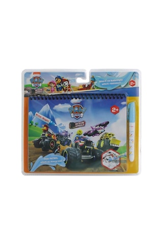 Paw Patrol Sihirli Boyama Kitabı - Özel Su Kalemli Tekrar Kullanılabilir Aktivite Seti