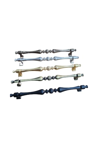 Vezir Kulp 160 Mm Siyah Renk 5 Adet Şık Ve Modern Mobilya Kulbu Siyah