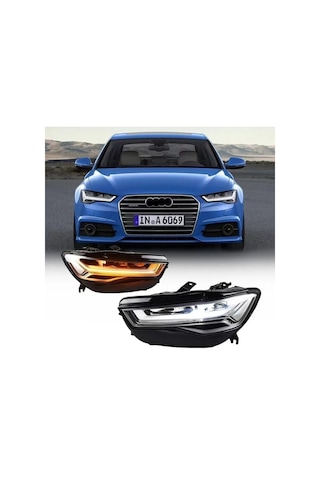 Autogp Audi A6 C7 Ön Far Lambası Matrix Full Led 2011 / 2016
