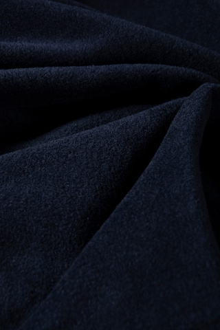 Lacivert Yarım Fermuarlı Regular Kalıp Dik Yaka Polar Sweatshirt Lacivert