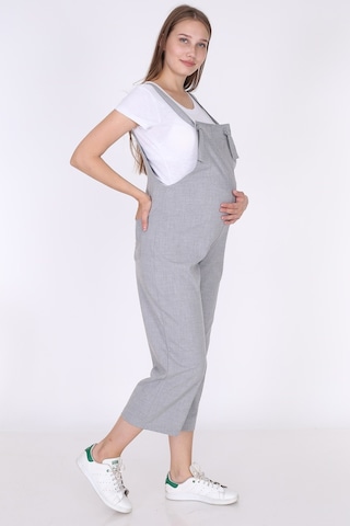 Luvmabelly Myra6100 - Gri Hamile Salopet-gri