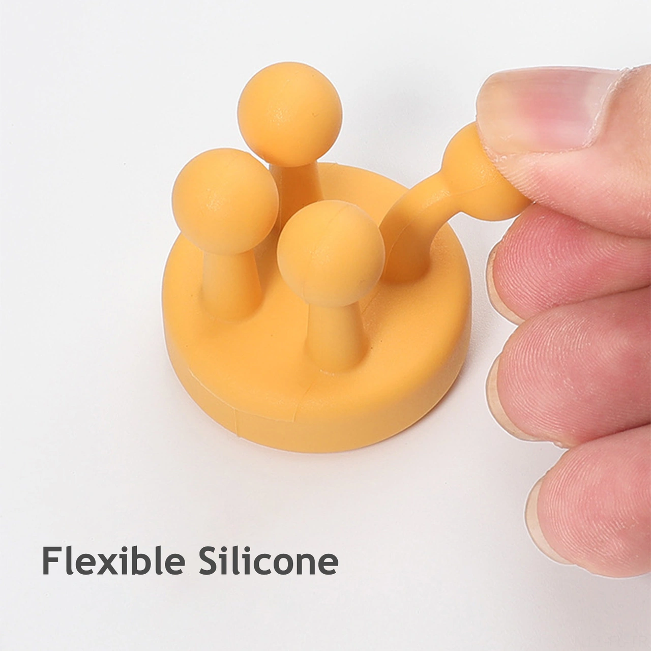 Lemestar Su Geçirmez Silikon Duvar Kanca - Ofis, Banyo, Mutfak İçin Güçlü Yapışkan, İz Olmadan Kurulum, Bulut Mavisi Mavi