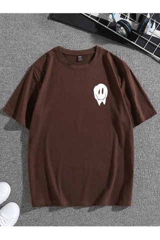 Altamira Unisex Don't Sırt Baskılı Oversize T-shirt 001
