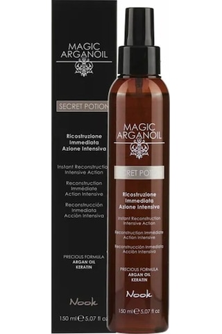 Nook Magic Arganoil Yoğun Onarıcı Besleyici Keratin Ve Argan Yağlı Saç Bakım Sütü 150ml
