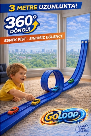 Go Loop Yarış Pisti 3 Mt
