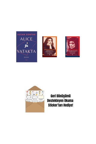 Alice Yatakta + Yeniden Doğan + Bilinç Tene Kuşanınca + Okuma Sticker'ları