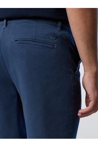 North Sails Star Regular Fit Chino Erkek Şort-33512 Koyu Mavi