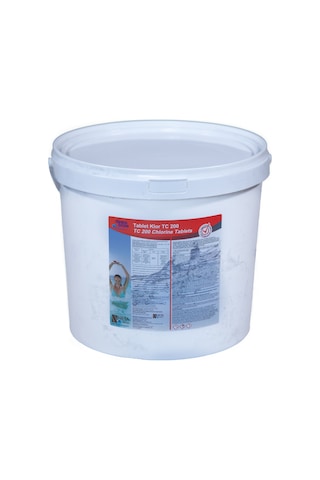 Deep Blue 25 Kg Chlor Stabilize Triklor Tablet 200 Gr %90 Klor
