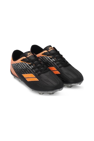 Slazenger CAMBLY KR Erkek Halı Saha Siyah / Turuncu Futbol Ayakkabısı