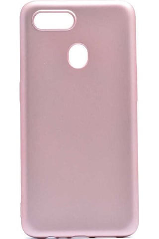 Oppo Ax7 Kılıf Zore Premier Silikon Kapak Rose Gold