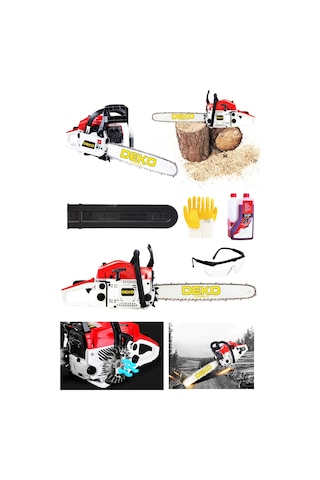 Deko Turkey 52CC 4.3HP DKT52B Benzinli Ağaç Kesme Motorlu Testere