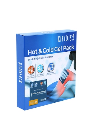Kifidis Sıcak - Soğuk Jel Kompres 11 X 11 Cm Mavi