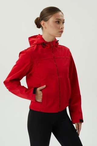 Kadın Softshell Mont 2421192 Kırmızı