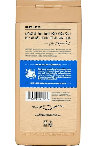 Dr. Squatch Men's Fresh Falls Duş Jeli 414ml Deniz