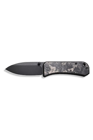 We Knife Banter Marble Carbon Fiber Handle Black Stonewashed Cpm S35vn Blade Kamp Çakı Siyah