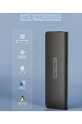 Lemorele M.2 Nvme Muhafaza Kutusu 2280/2260/2242/2230/ 10gbps Usb 3.2 Yüksek Hızlı Ce Lisanslı Sertifikalı Son Nesil Teknoloji Metal Sağlam