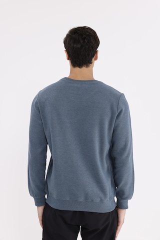 Rowinger Selanik Kumaş Yapılı Esnek Manşetli Konforlu Rahat Kesim Sweatshirt PETROL