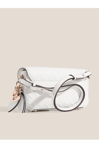 Guess Sally Kadın Omuz Çantası Hwqg9921210 Beyaz