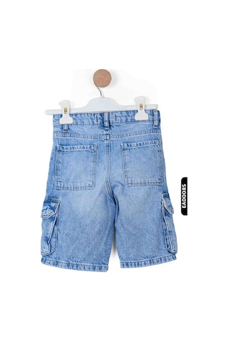 Escabel Xo Kids Erkek Çocuk Şort 5-14 Yaş 24015 Mavi