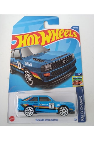 Hot Wheels '84 Audi Sport Quattro Yeni 2023 Ralli Şampiyonu